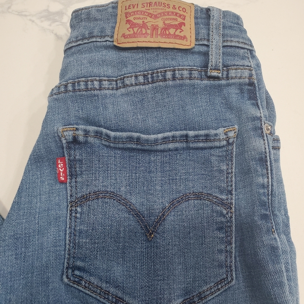 levi's 721 high rise skinny size w25 jeans